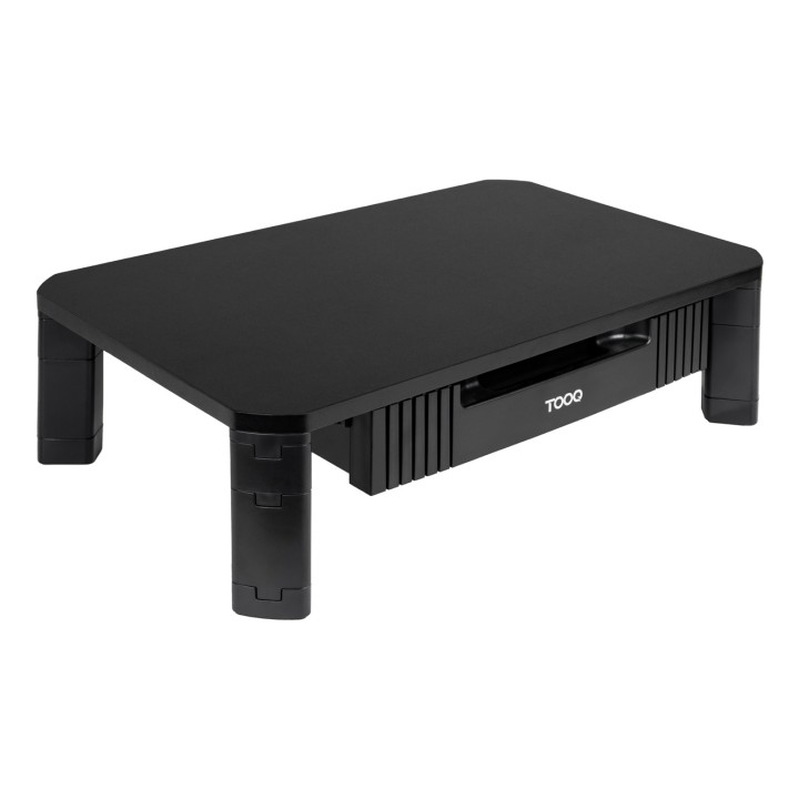 Soporte Elevador TooQ Monitor con Cajón Negro(TQMMPD02)