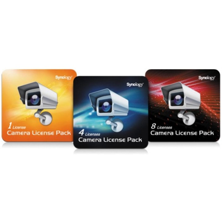 Licencia Synology Surveillance Device Pack 4 dispositivos expansión vigilancia física