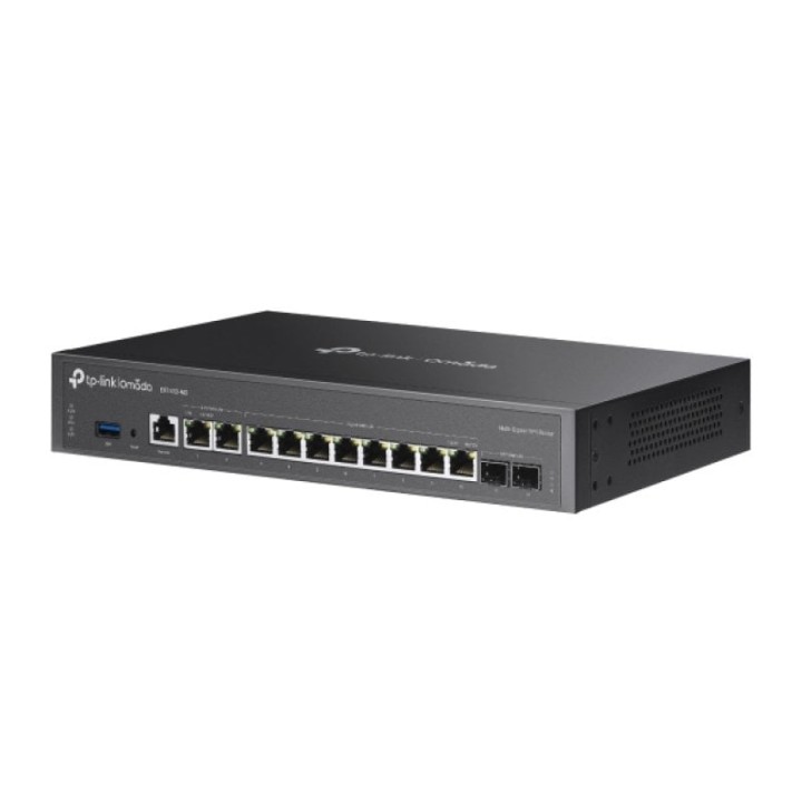 Router TP-Link Omada ER7412-M2 Ethernet WAN 2.5Gbps 7 Puertos RJ-45 Seguridad Avanzada