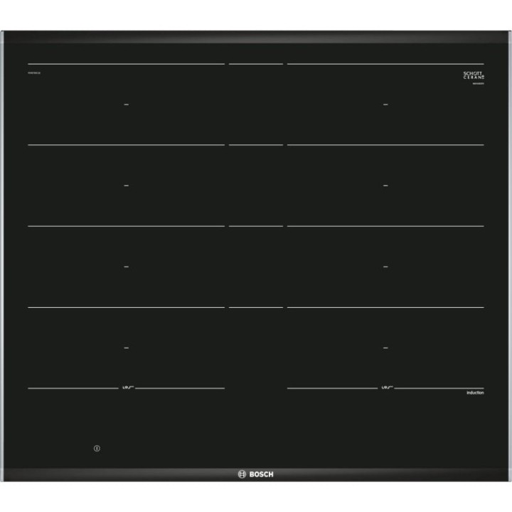Bosch Serie 8 PXY675DC1E Placa de Inducción Flex 4 Zonas 60cm Negra