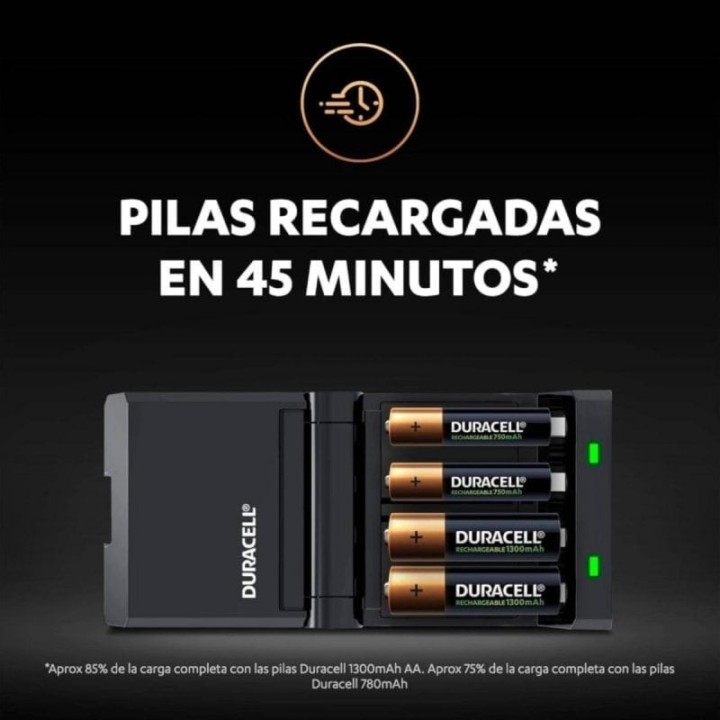 Duracell Advanced Charger Cargador Pilas AA/AAA