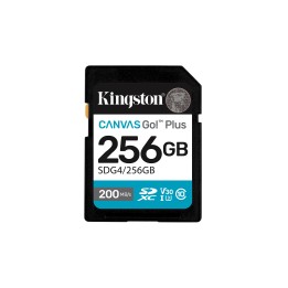 Kingston SDXC Canvas Go Plus 256Gb Gen4 (SDG4/256GB)