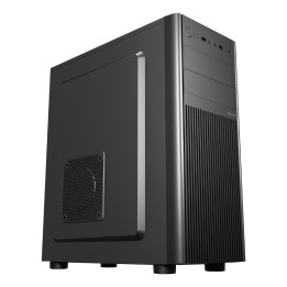 Caja UNYKA UK8026 USB-A/C ATX ITX mATX Negra (UK180260)