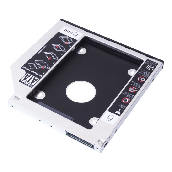 Adaptador UNYKA sATA 2.5" HDD a SSD 9mm (50551)