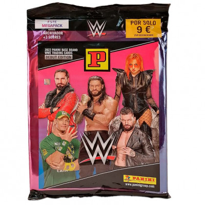 PANINI ALBUM STARTER PACK WWE WRESTLING TC 2022