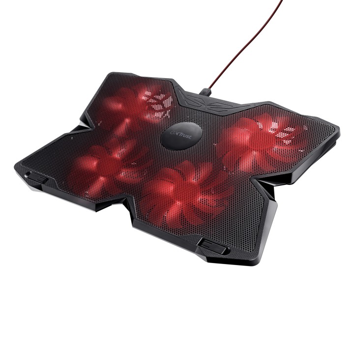Soporte Refrigeración Trust 17.3" 2xUSB Negro (20817)