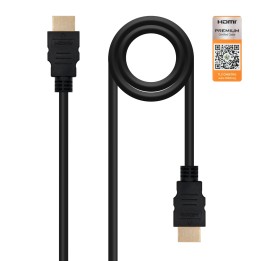 Nanocable HDMI A/M a HDMI A/M 1m Negro (10.15.3601)