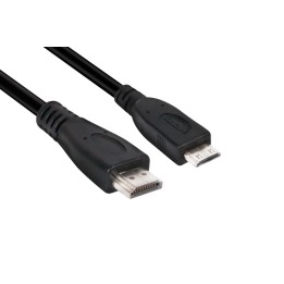 Cable Club 3D Mini HDMI a HDMI 1m M/M Negro (CAC-1350)