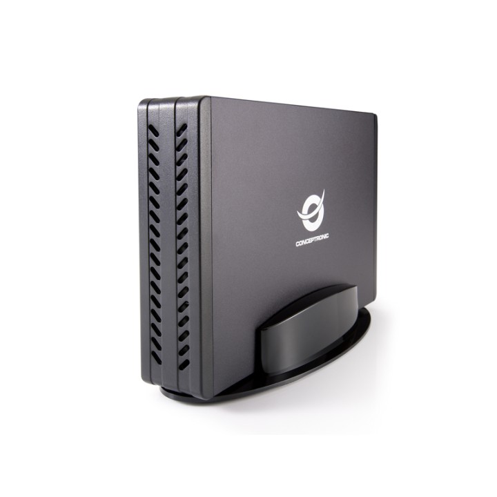 Caja CONCEPTRONIC HDD 3.5" SATA USB 2.0 Negra (CHD3SU)