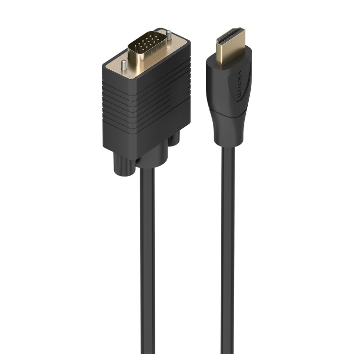 Conversor AISENS VGA/M a HDMI A/M 1m Negro (A122-1010)