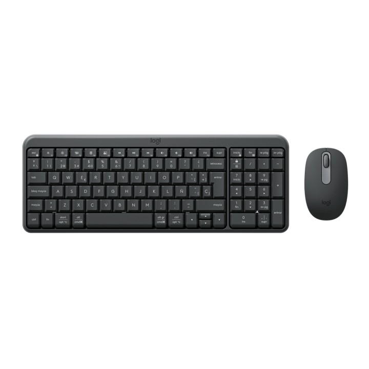 Teclado+Ratón LOGITECH MK250 RF/BT Grafito (920-013543)