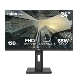 Monitor NILOX 24" FHD 120Hz Negro (NXM24REG12065)
