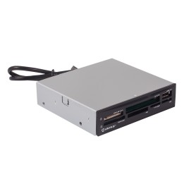 Lector Tarjetas UNYKA USB 2.0 3.5? Negro Caja (50560)