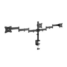 Soporte Mesa TooQ 13"-27" Gira/Inclina 8Kg (DB1327TN-B)