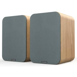 VULKKANO A4 Altavoces Autoamplificados con Woofer 4" Bluetooth 5.0 Óptica RCA Coaxial USB Marrón