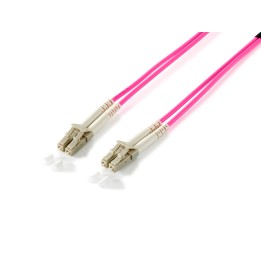 Fibra Óptica EQUIP LC/M OM4 10m Gris/Violeta (EQ255516)