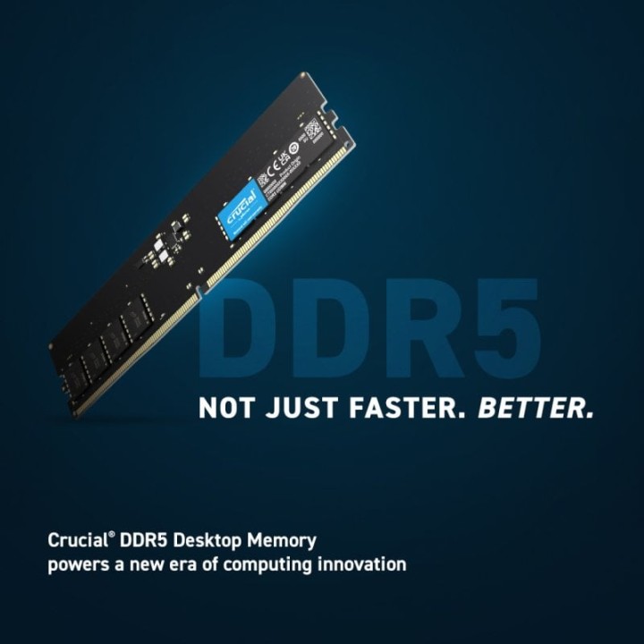 Crucial CP16G56C46U5 DDR5 5600MHz 16GB CL46