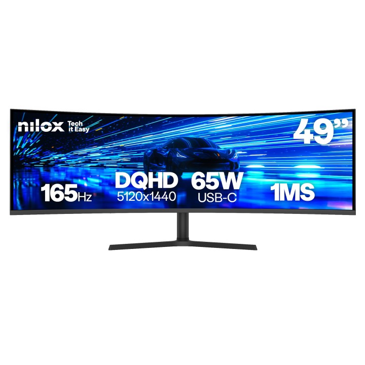 Monitor NILOX 49" 165Hz VA Dual QHD Curvo (NXM49CRVDC2)