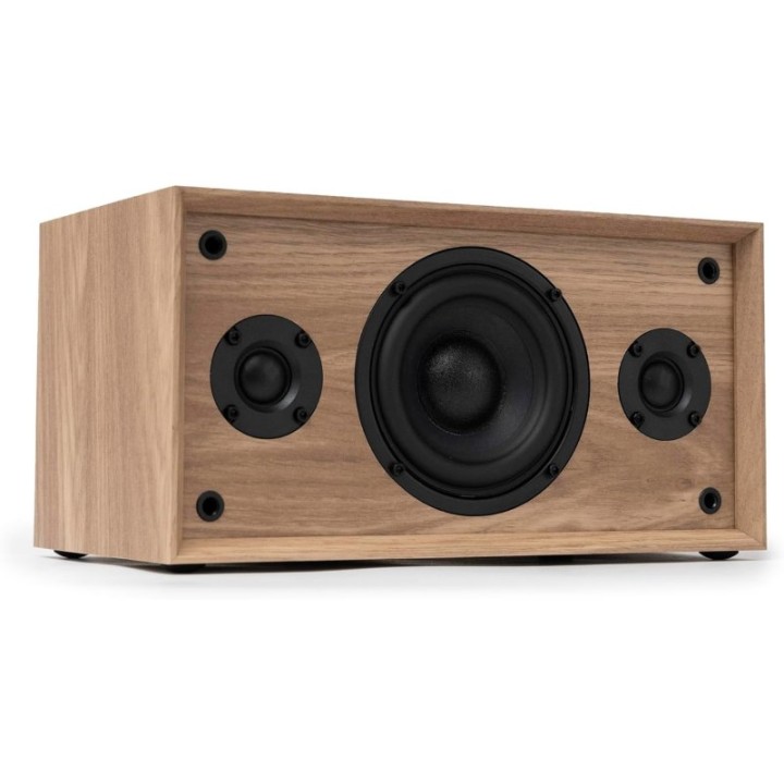VULKKANO T40 ARC Altavoz activo de 4" Doble tweeter HDMI ARC Bluetooth 5.0 RCA USB AUX Marrón