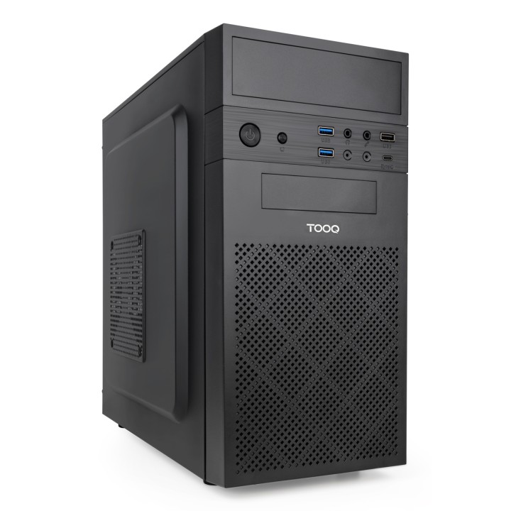 Caja Tooq IsoBox Ultra 500W USB-C mATX (TQC-4701-SP)