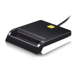 Lector Tarjetas TooQ DNIe USB 2.0 Negro (TQR-210B)
