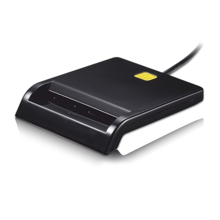 Lector Tarjetas TooQ DNIe USB 2.0 Negro (TQR-210B)