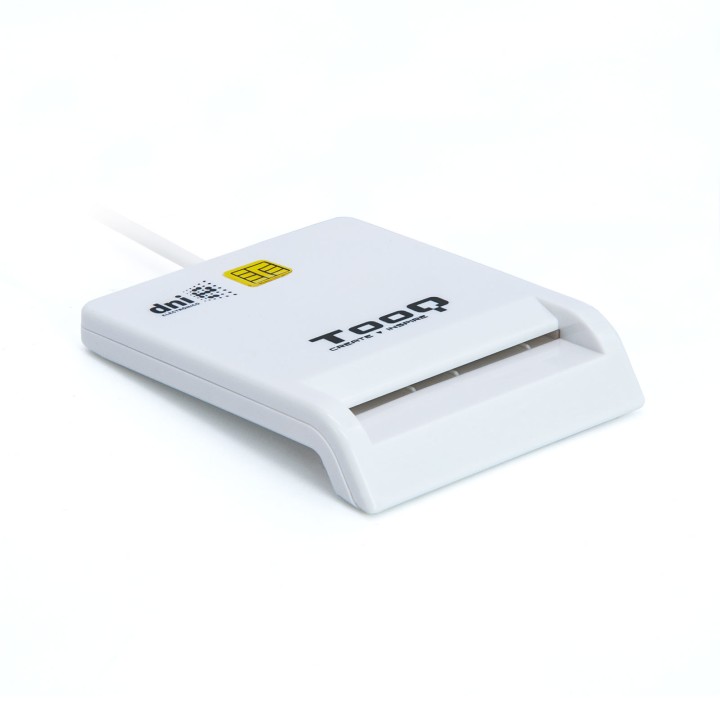 Lector Tarjetas TooQ USB-A 2.0 DNIe Blanco (TQR-210W)