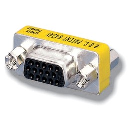 Adaptador EQUIP DB15HD Hembra-DB15HD Hembra (EQ124321)