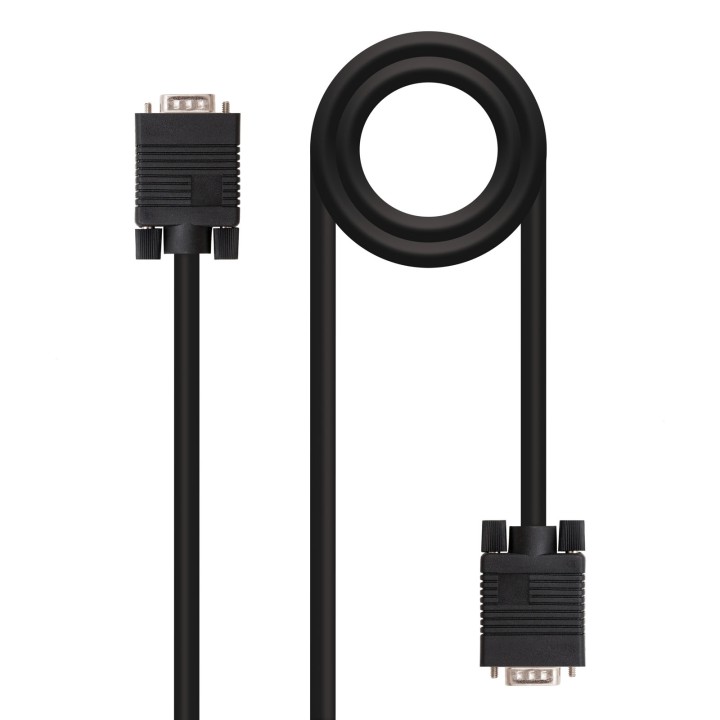 Nanocable VGA/M a VGA/M 5m Negro (10.15.1305)