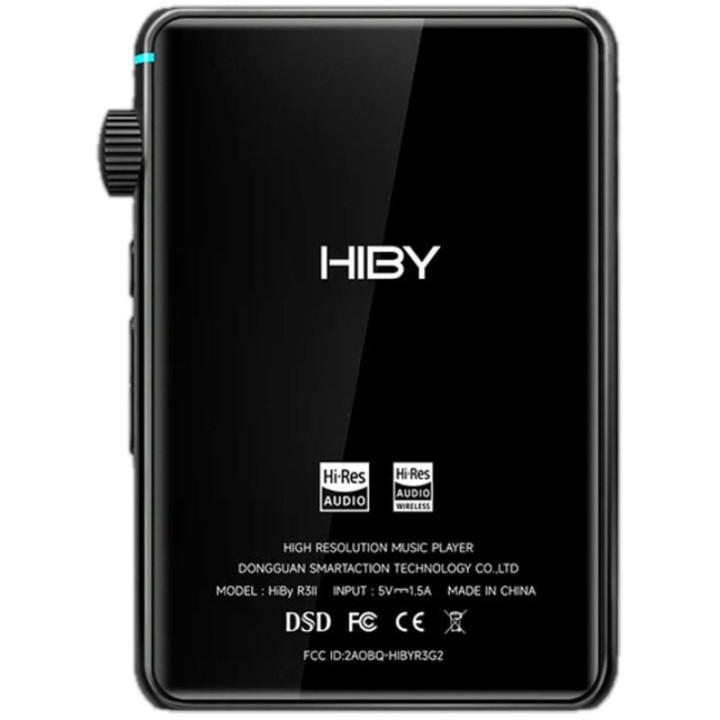 Hiby R3 II 2025 Negro Dual Dac ES9219C X1600E Bluetooth Negro