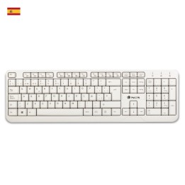 Teclado NGS Multimedia Spike USB 12 Teclas Blanco