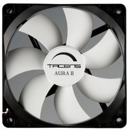 Ventilador TACENS 120mm Negro/Blanco (AURAII12)
