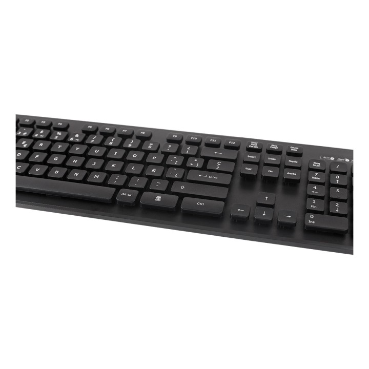 Teclado UNYKA KB901 USB Negro (50541)