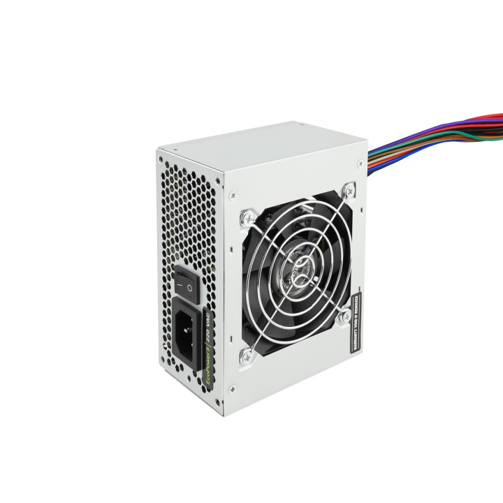 Fuente TooQ EP-II SFX 500W 80mm Plata (TQEP-500S-SFX)