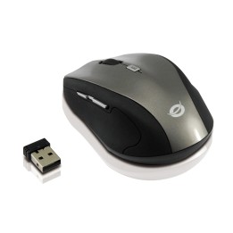 Ratón CONCEPTRONIC Óptico RF 1600dpi Gris (CLLM5BTRVWL)