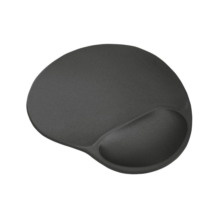 Alfombrilla Ergonómica Trust 236x205x16mm Negra (16977)