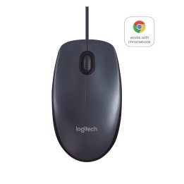 Ratón LOGITECH Optical B100 USB OEM Negro (910-003357)