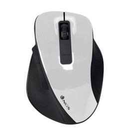 Ratón NGS Óptico Wireless RF 1600dpi Blanco (BOWWHITE)