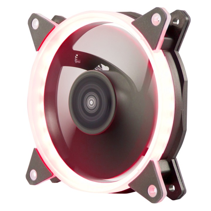 Ventilador Candy 20 Ring 120mm LED Rojo (51796)