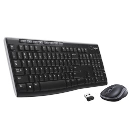 T+Ratón LOGITECH MK270 Wireless Negro (920-004513)