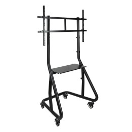 Soporte Suelo TOOQ 60"-105" Ruedas 100Kg (FS20200M-B)
