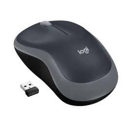 Ratón LOGITECH M185 Wireless 1000dpi Gris (910-002235)