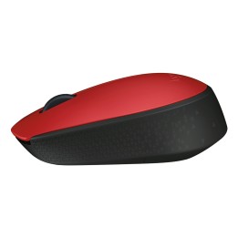 Ratón LOGITECH M171 Wireless 1000dpi Rojo (910-004641)