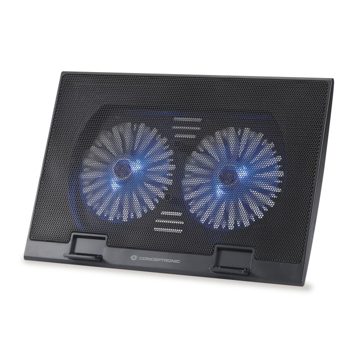 Base Refrigeración CONCEPTRONIC 17" Negra (THANA02B)