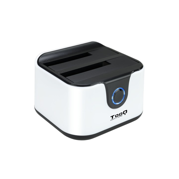 Docking TooQ USB 3.0/3.1 2.5"/3.5" Blanco (TQDS-802BW)