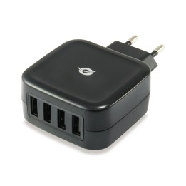 Cargador Pared CONCEPTRONIC 25W 4USB2 Negro (ALTHEA04B)