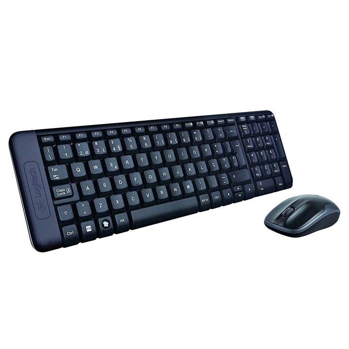 T+Ratón LOGITECH MK220 Wireless Negro (920-003159)