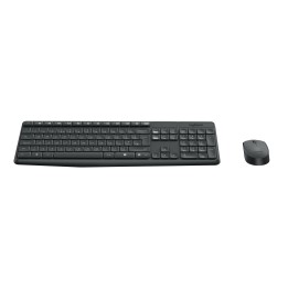T+Ratón LOGITECH MK235 Wireless Negro (920-007919)