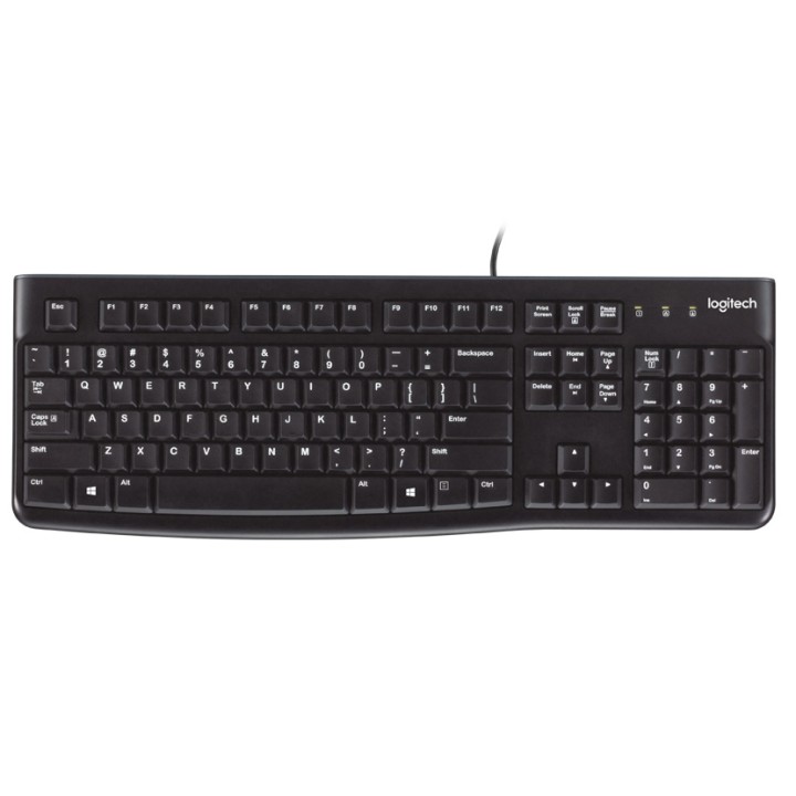 Teclado LOGITECH K120 USB OEM Negro (920-002518)