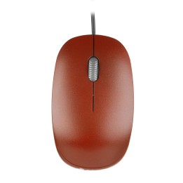 Ratón NGS Óptico USB-A 1000dpi Rojo (FLAME RED)